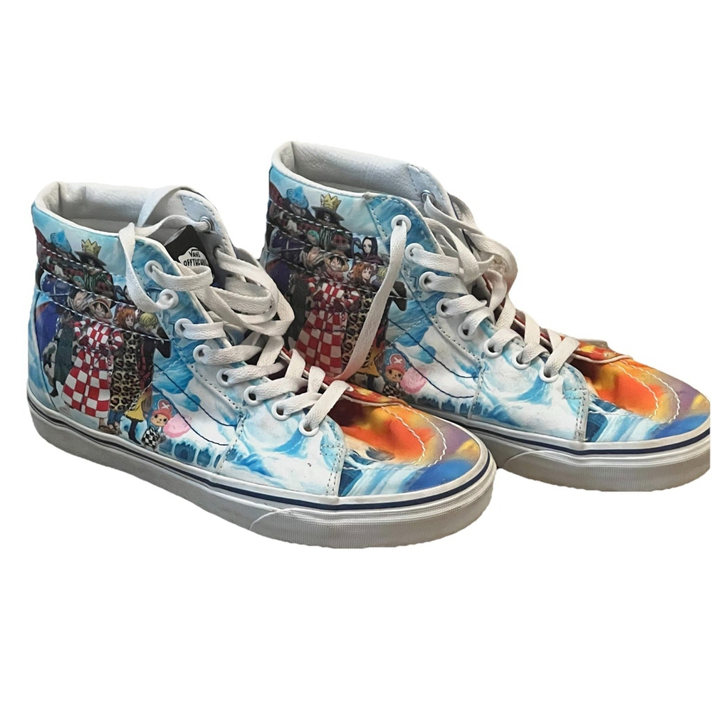 Vans x One Piece Sk8-Hi Wano Mens 6.5 Womens 8 Rare Anime Collab